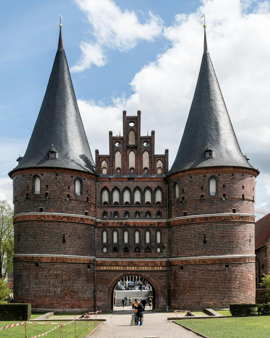 Das Holstentor in Lübeck
