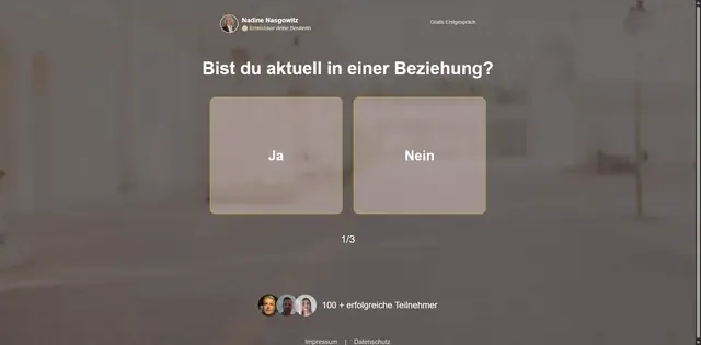 Funnel für Nils Nasgowitz, Schritt 12