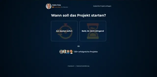 Funnel für Nils Nasgowitz, Schritt 13