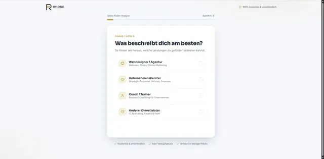 Funnel für Nils Nasgowitz, Schritt 14