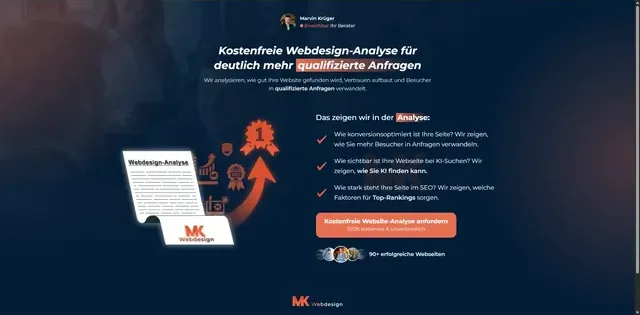 Funnel für Nils Nasgowitz, Schritt 2